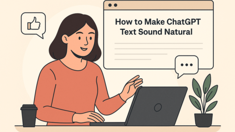 Step-by-step guide on how to make ChatGPT text sound natural using Truewrite